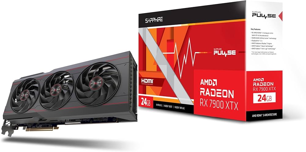 Amazon.co.jp: SAPPHIRE PULSE RADEON RX 7900 XTX GAMING OC 24GB