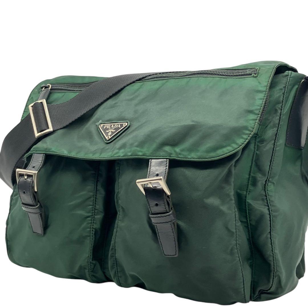 プラダ　ナイロン　メッセンジャーバッグ　三角プレート 楽天市場】プラダ 三角ロゴプレート 斜め掛け ショルダーバッグ